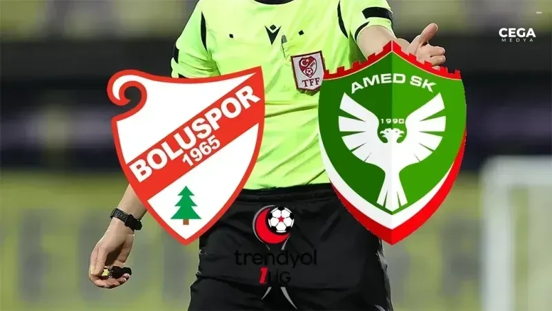 Amedspor Boluspor Macinin Hakemi Belli Oldu 3