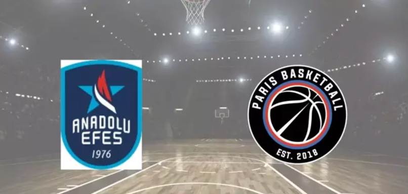 Anadolu Efes Paris basketbol maçı görseli