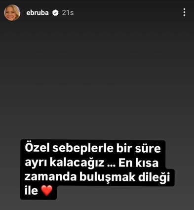 Ebru Baki sözcü ayrılığı ile açıklama yaptı