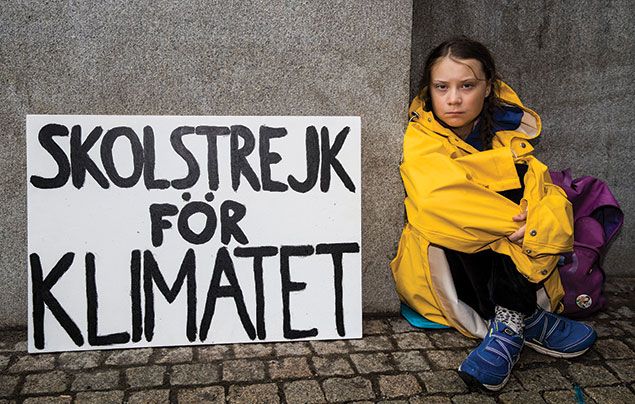 School Strikes For Climate Greta