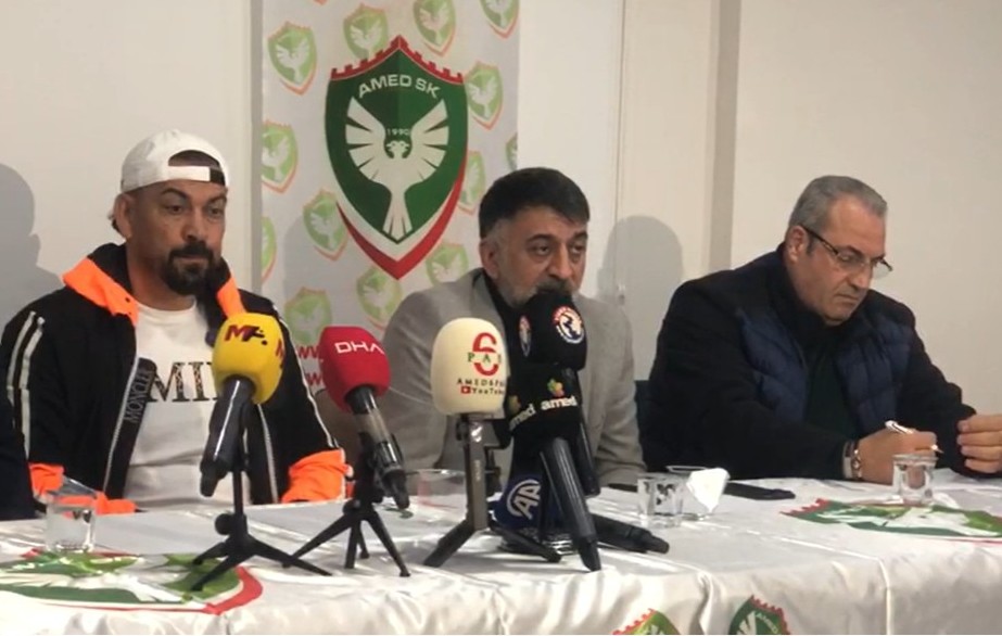 Amedspor'da açıklamalar her şeyi değiştirdi