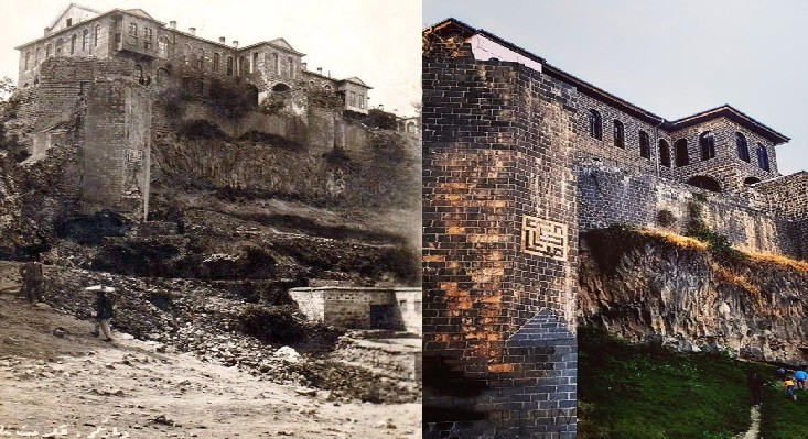 Diyarbakır’da tarihi bina bir asır sonra böyle değişti