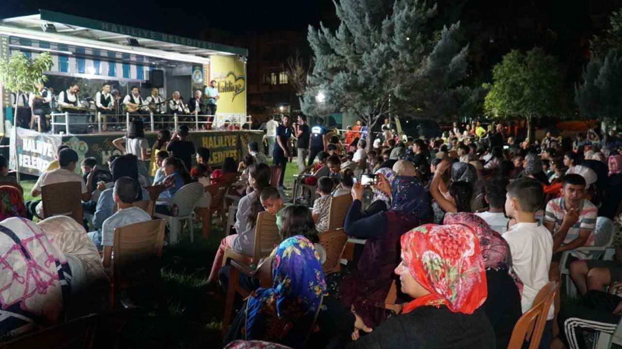 Haliliye Belediyesi'nin yaz konserleri devam ediyor