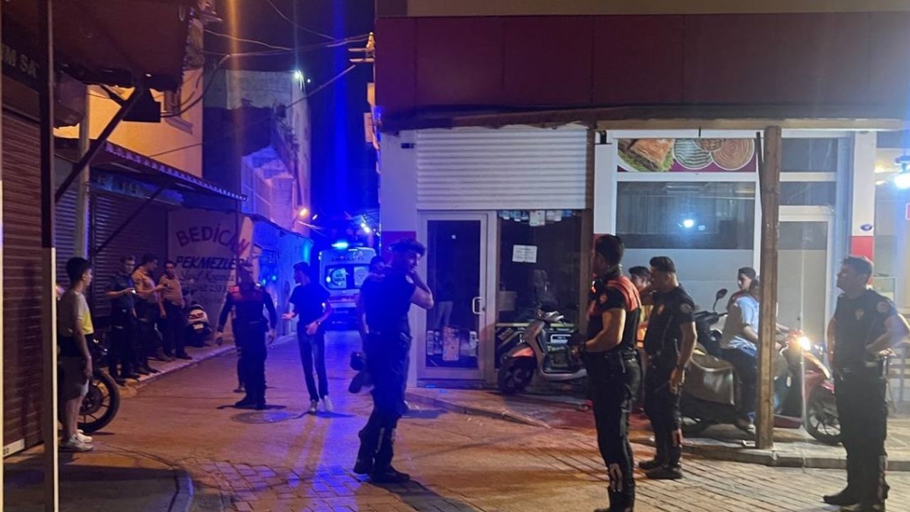 Kilis'te  kasap dükkanında kavga