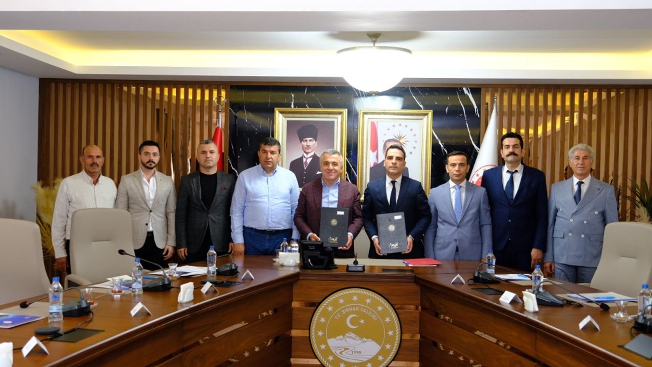 Şırnak'ta "Silopi yer fıstığı ile gençlerimiz üretiyor" protokolü imzalandı