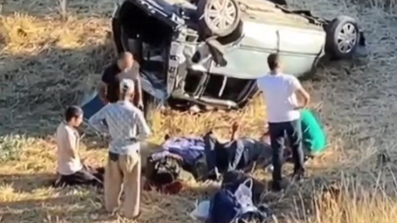 Adıyaman'da trafik kazası: 1 ölü, 4 yaralı