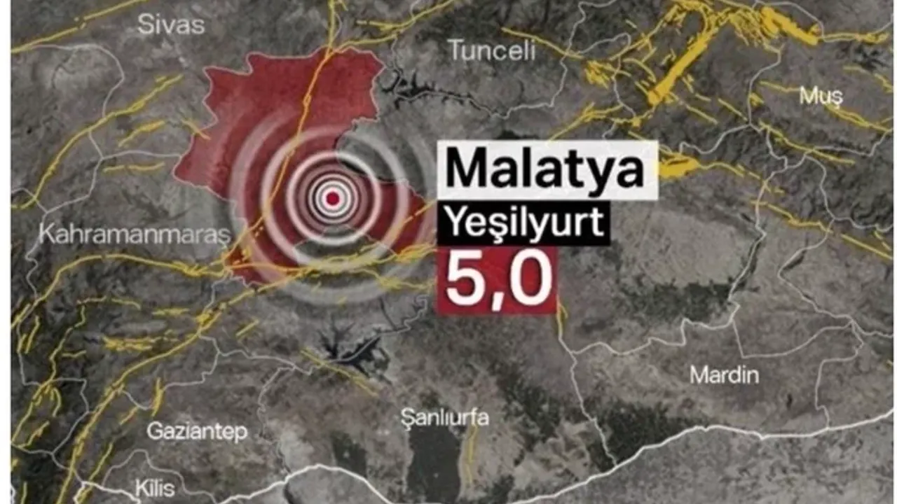 Malatya'da korkutan  deprem