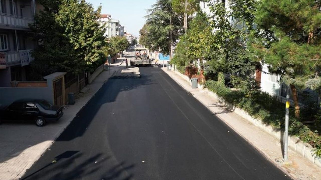 Bursa İnegöl'ün cadde ve sokakları sil baştan