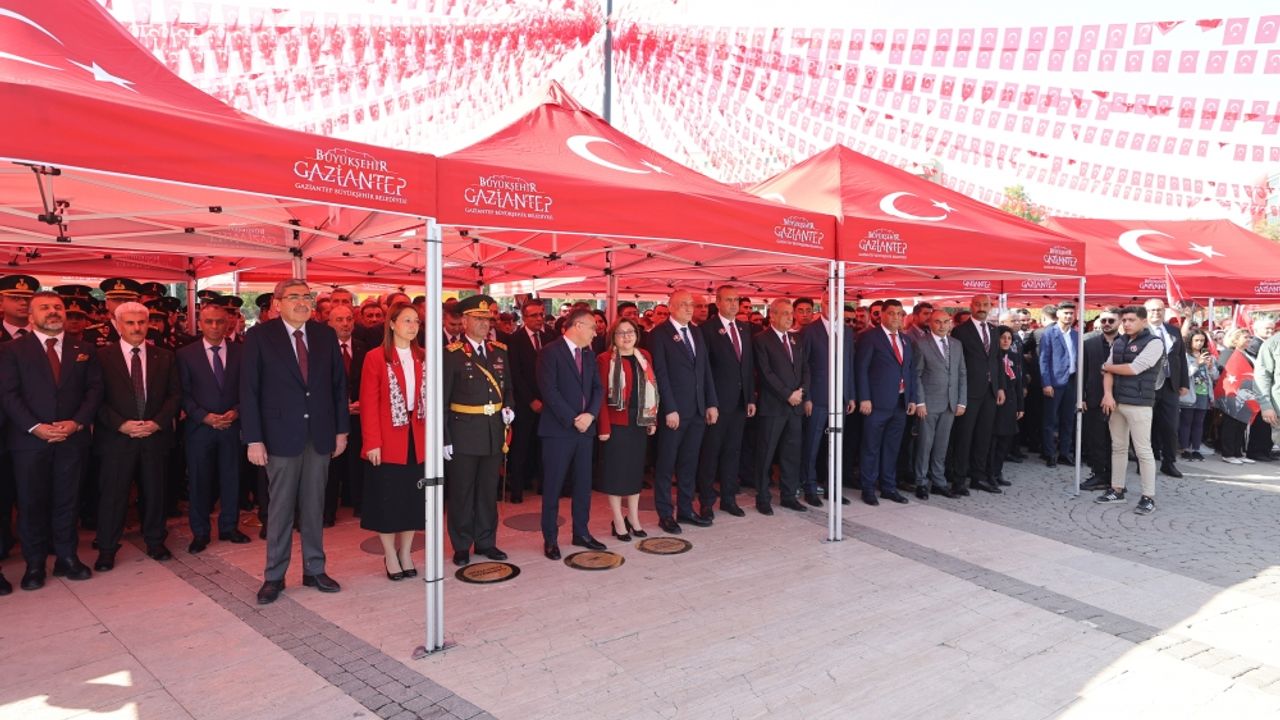 Gaziantep ve çevre illerde Cumhuriyet'in 100. yılı kutlanıyor
