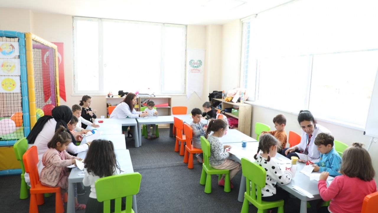 Yenişehir Belediyesi Çocuk Yaşam Merkezi'nde çocuklara özel eğitim