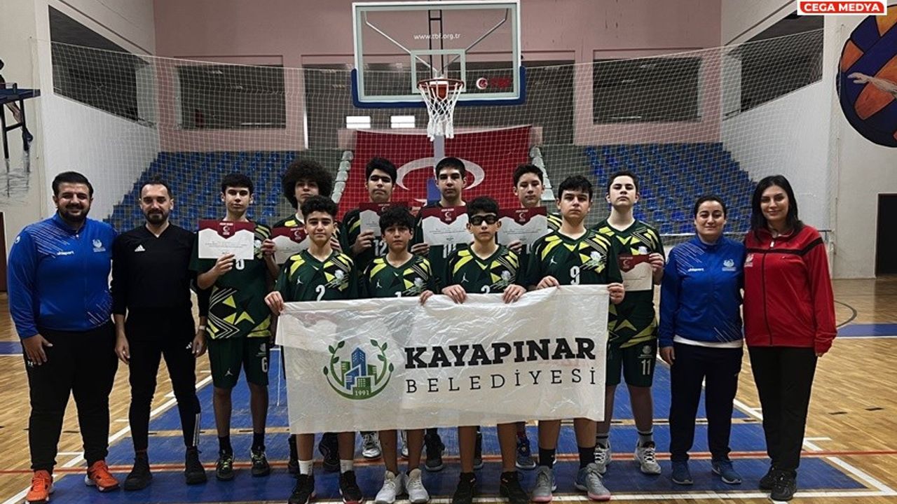 Diyarbakır U-14 Erkek Basketbol Takımı yarı finalde