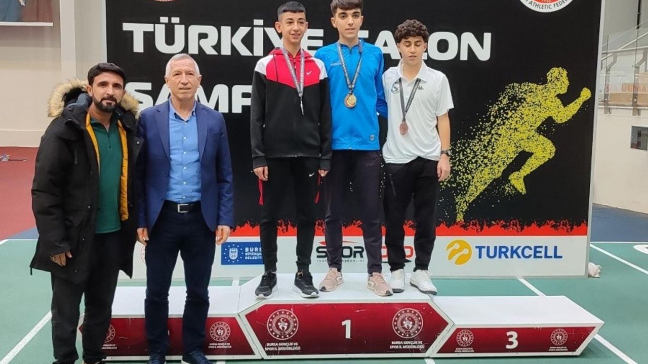 Diyarbakır'lı sporcu Türkiye şampiyonu oldu