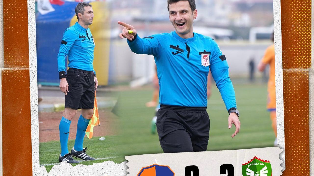 Amedspor, 3 puanı deplasmanda 3 gol ile aldı