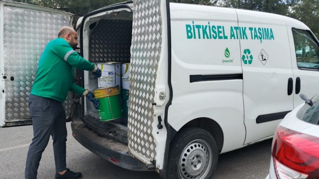 Diyarbakır’da 32 ton bitkisel atık yağ toplandı