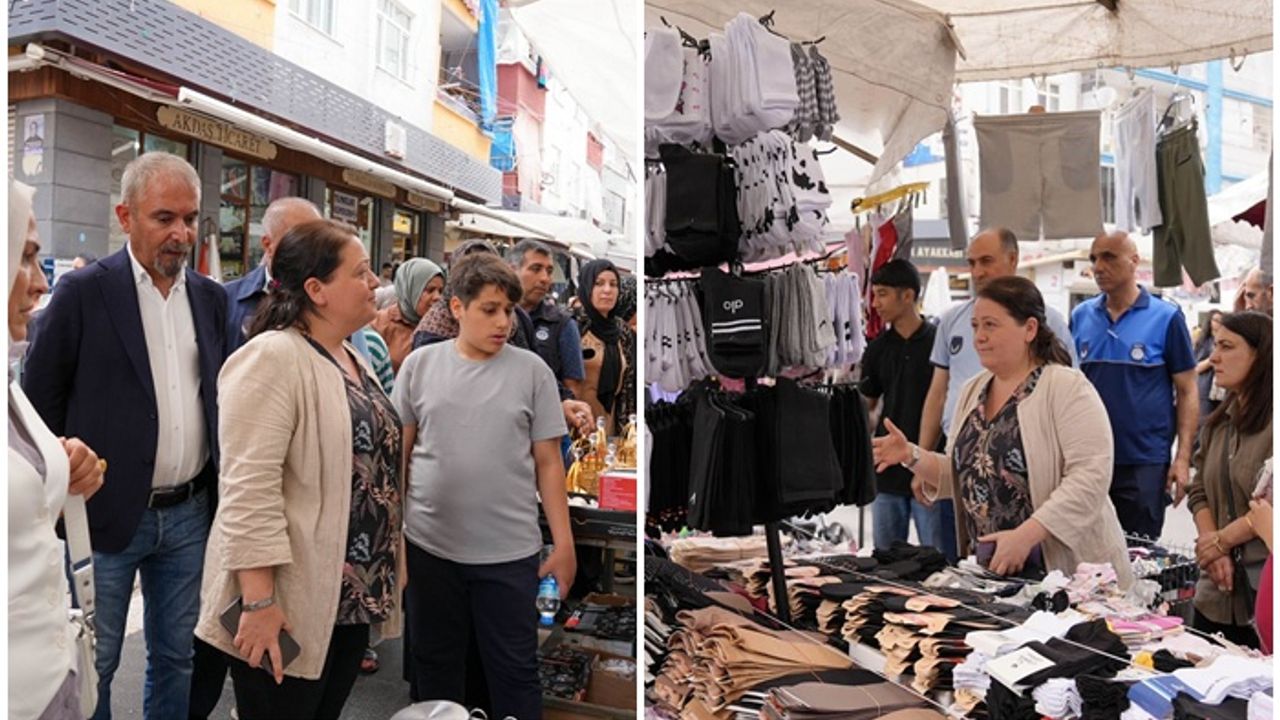 Bağlar Eş Başkanı Ayaz’dan bayram öncesi esnaf denetimi