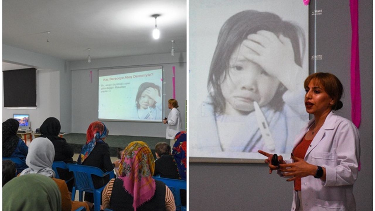 Diyarbakır Bağlar’da ‘Çocuklarda Ateş’ semineri