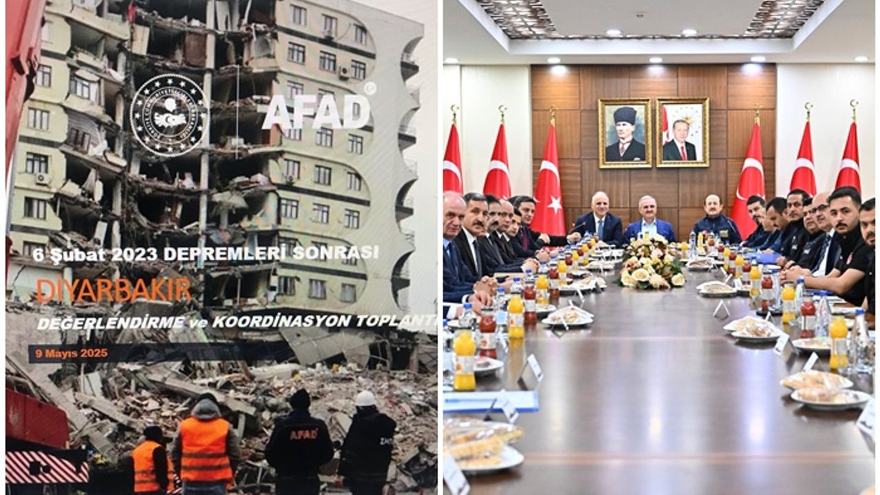 Diyarbakır’da deprem sonrası iyileştirme çalışmaları masaya yatırıldı