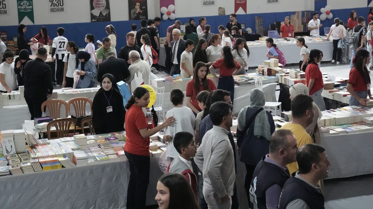 Çermik Kitap Fuarı kapılarını açtı