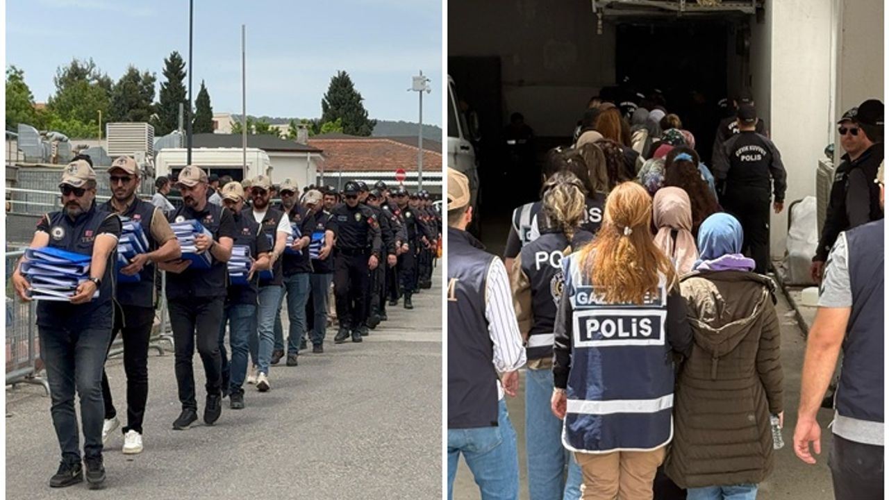 FETÖ operasyonunda gözaltına alınan 225 şüpheli adliyede