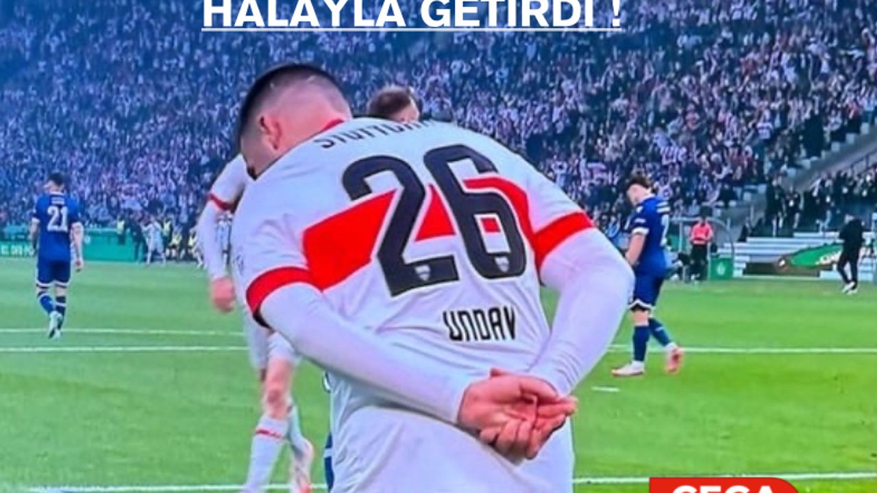 Kürt futbolcu Deniz Undav’dan halaylı şampiyonluk golü