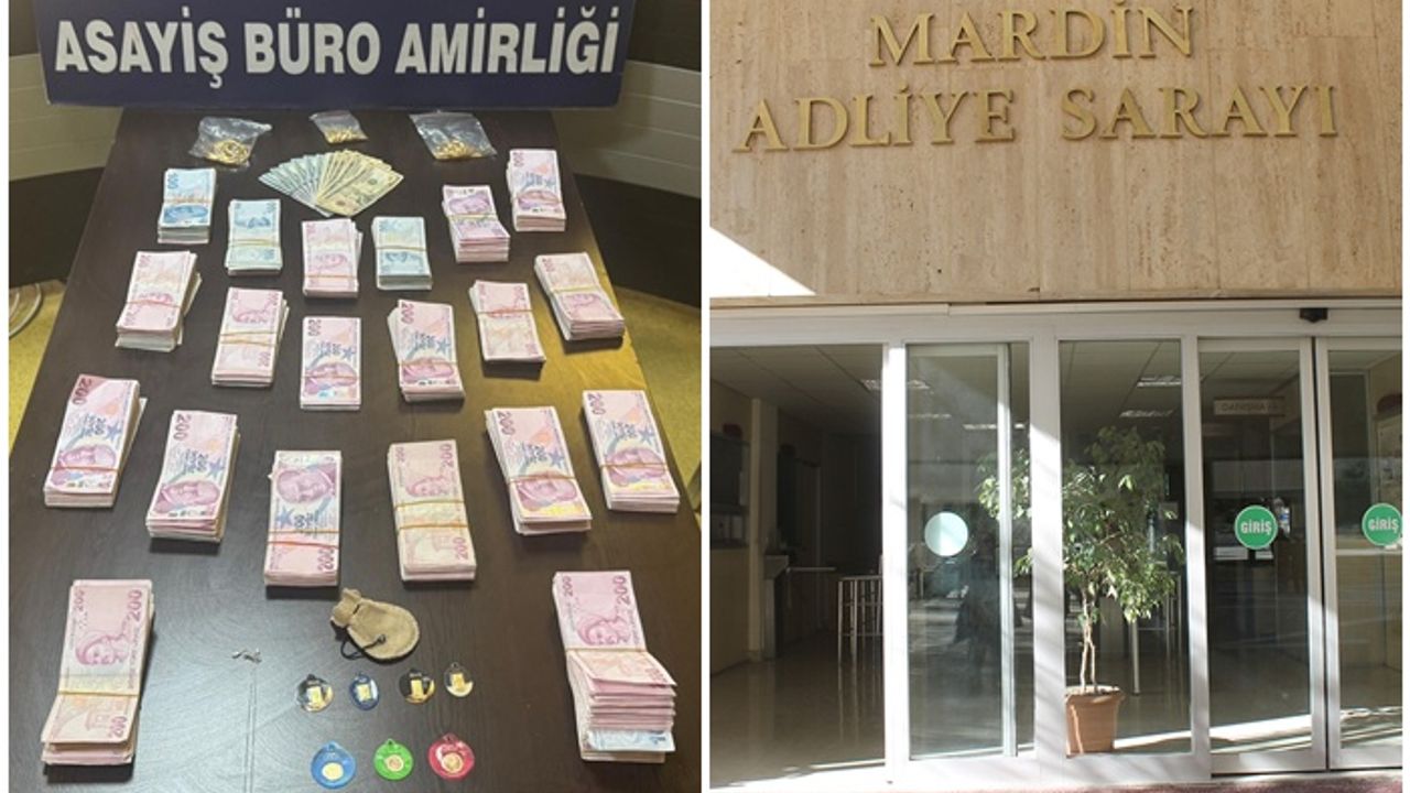 Mardin’de sahte altın satan şüpheliler serbest