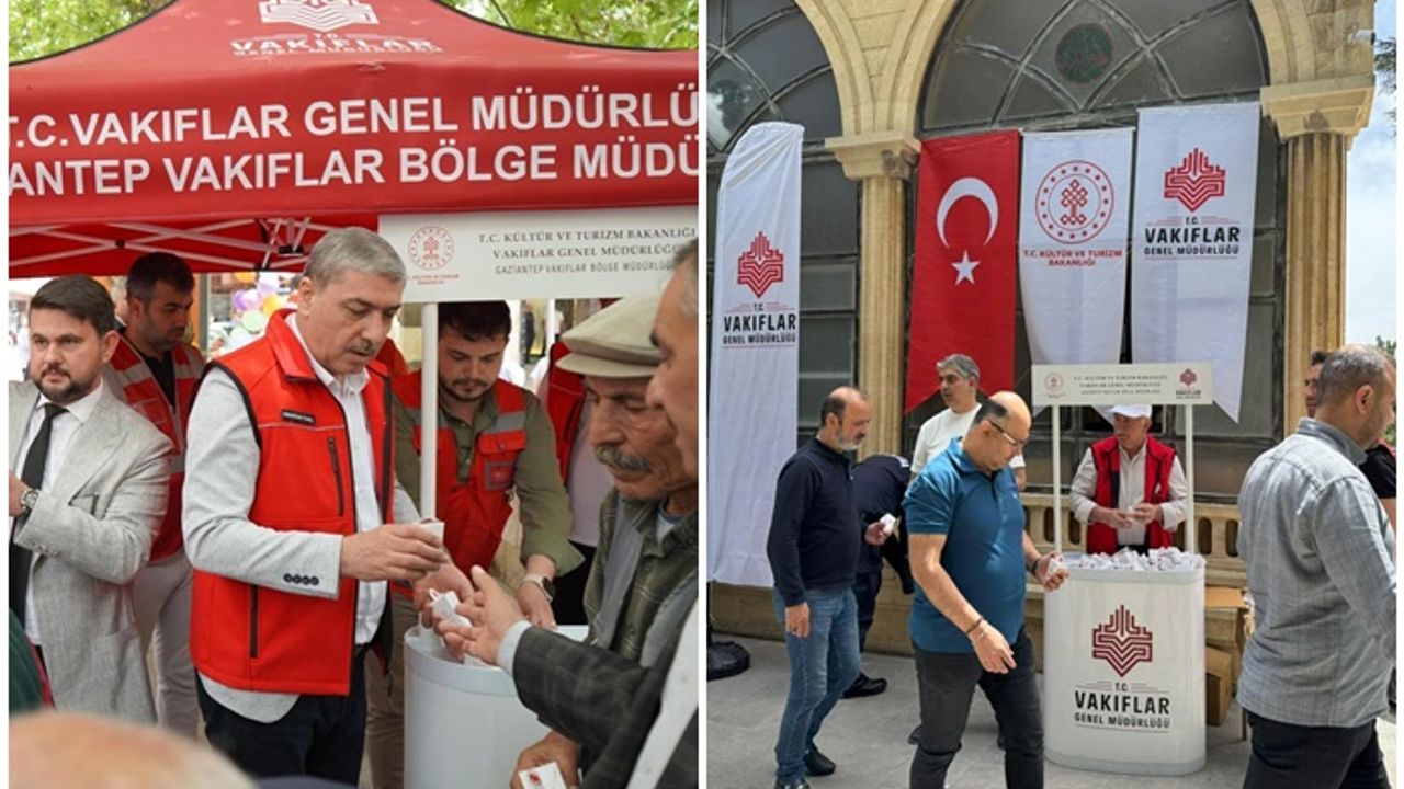 Gaziantep'te vakıflar haftası etkinliği