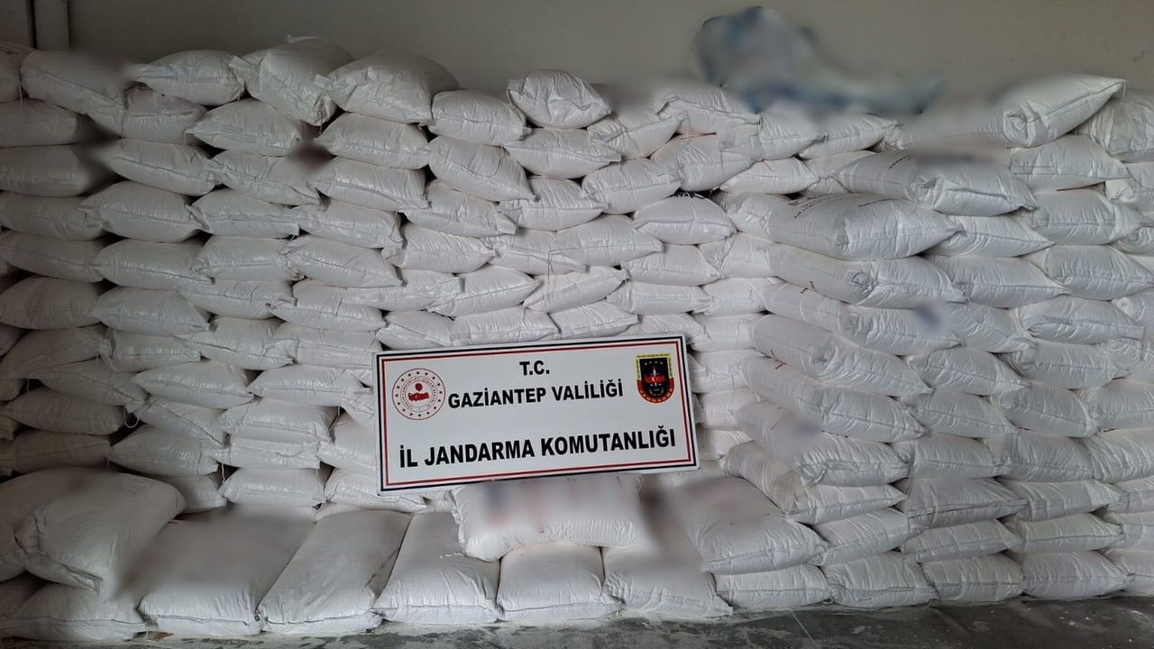 Gaziantep'te sahte deterjan operasyonu