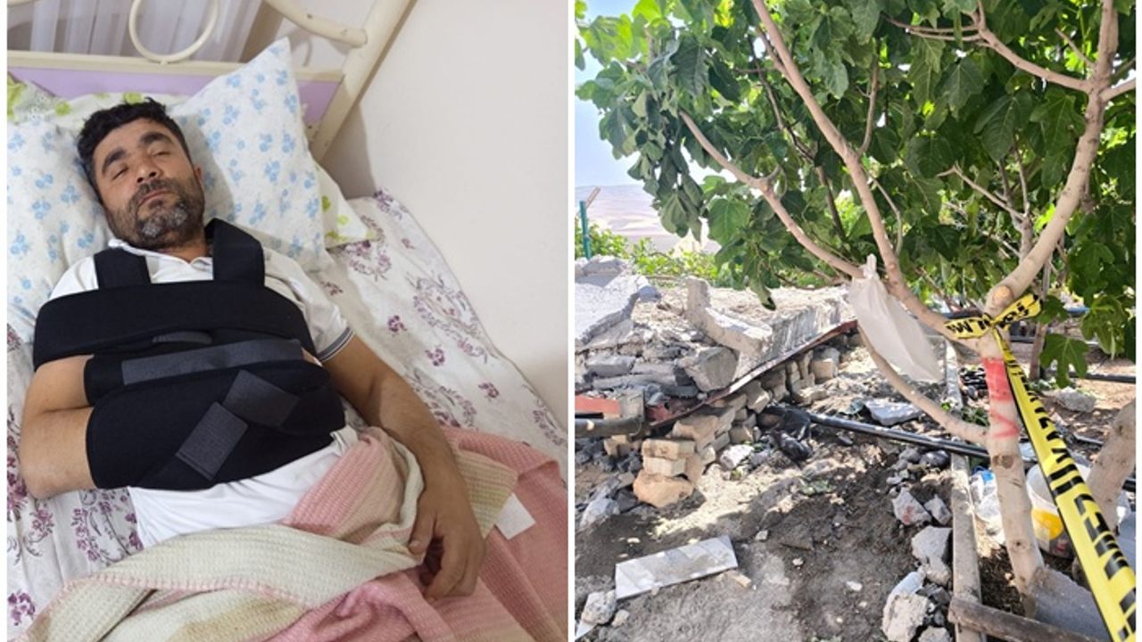Batman'da balkon çökmesinden yaralı kurtulan işçi konuştu