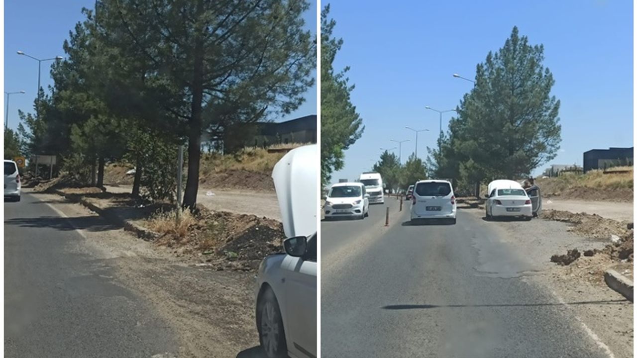 Diyarbakır’da bayram arifesinde yol eziyeti