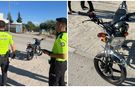 Motosiklet ile kamyonet çarpıştı: 1 yaralı