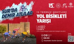 Diyarbakır'da bisiklet yarışı 