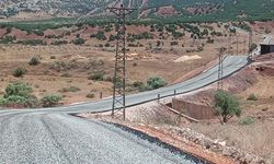 33 kilometrelik yol tamamlandı