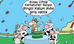 'Sütaş Çiftliği Karikatürleri' Bingöl'de sergileniyor