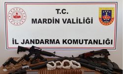 Mardin'de silah ve mühimmat ele geçirildi