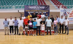 Diyarbakır'da masa tenisi turnuvası