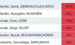 MGM sıcaklığı o ilde 47.9 olarak ölçtü