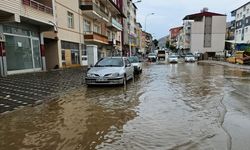 ADANA - Tufanbeyli'de sağanak etkili oldu