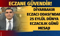 Diyarbakır Eczacı Odası Başkanı Yaşar: "İlacın sadece eczaneden alınması gerektiğini unutmayın"