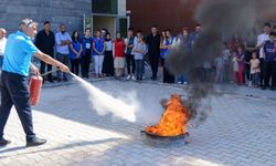 Ergani Gençlik Mderkezi'nde tatbikat