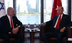 Erdoğan, İsrail Başbakanı Netanyahu ile görüştü