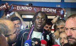 Trabzonspor'un yeni transferi Batista Mendy, Trabzon'a geldi