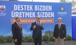 Diyarbakır'da üç ilçedeki çiftçilere malzeme desteği