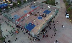 Siirt’te 3x3 sokak basketbolu 