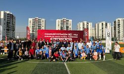 Diyarbakır'da Cumhuriyet'in 100. yılı dolayısıyla futbol turnuvası yapıldı