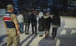 Kilis'te 6 düzensiz göçmen yakalandı