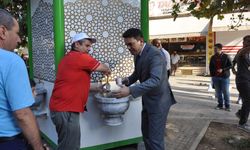Kızıltepe'de ikram çeşmeleri kuruldu