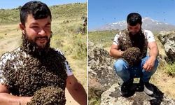 ‘Arı adam’ın 1000 kovan arısı zarar gördü