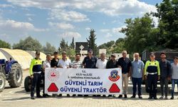 Kilis'te traktör sürücülerine eğitim verildi