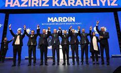 AK Partili Büyükşehir Belediye Başkan adayı Erin, Mardin'de 