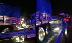 Irak plakalı araç tıra çarptı: 1’i ağır 6 yaralı